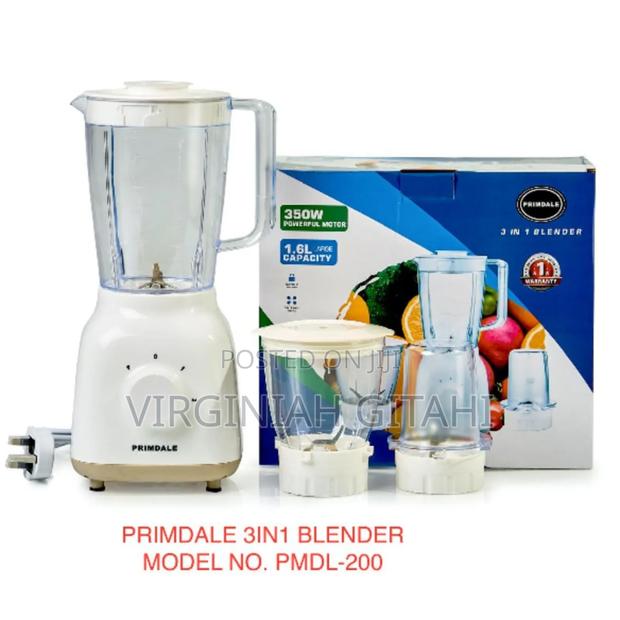 *Good Quality*Primdale 3 in 1 Food Processor Blender
