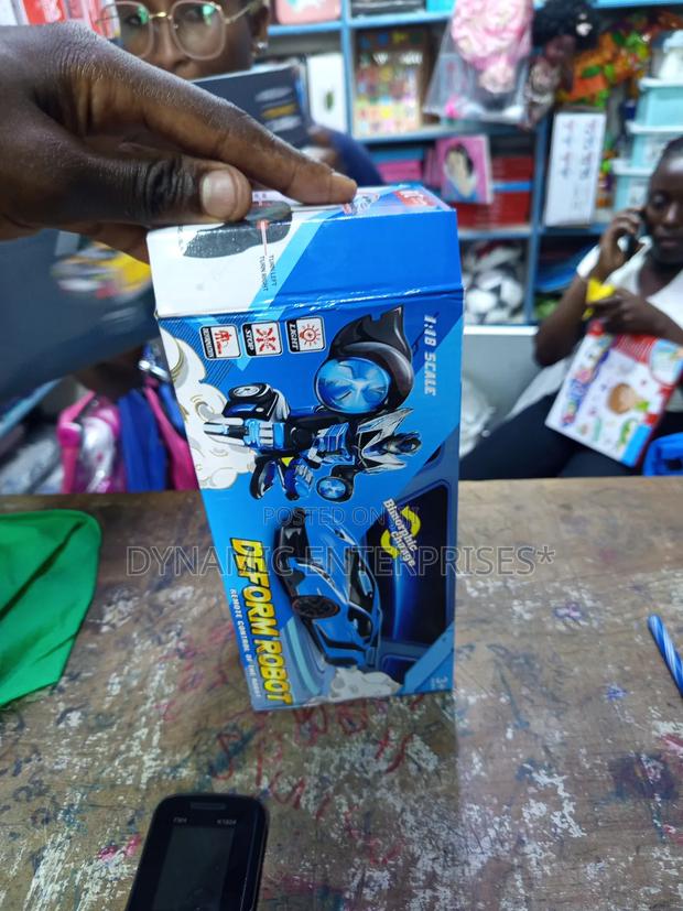 Kids Remote Control Robot Car - main view