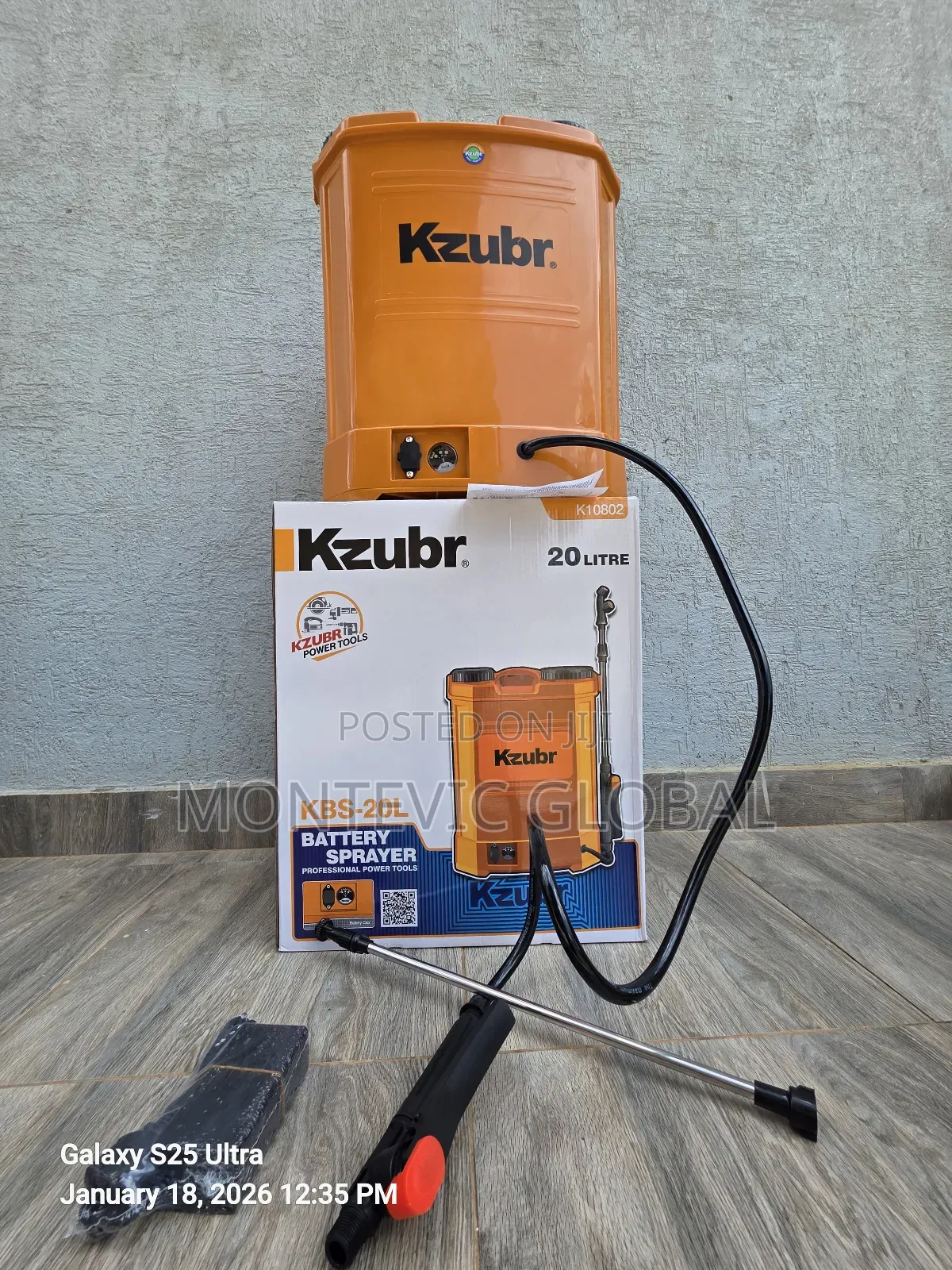 Kzubar Battery Sprayer 20l