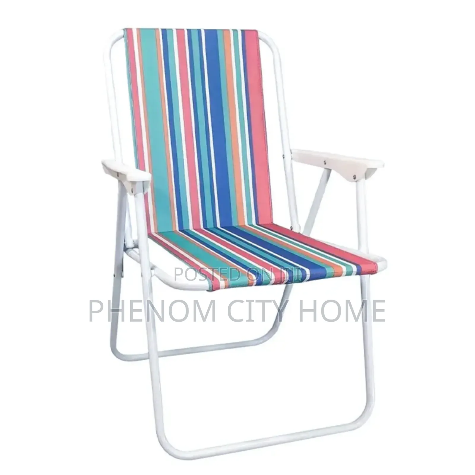 Stripped Cabana Foldable Seats