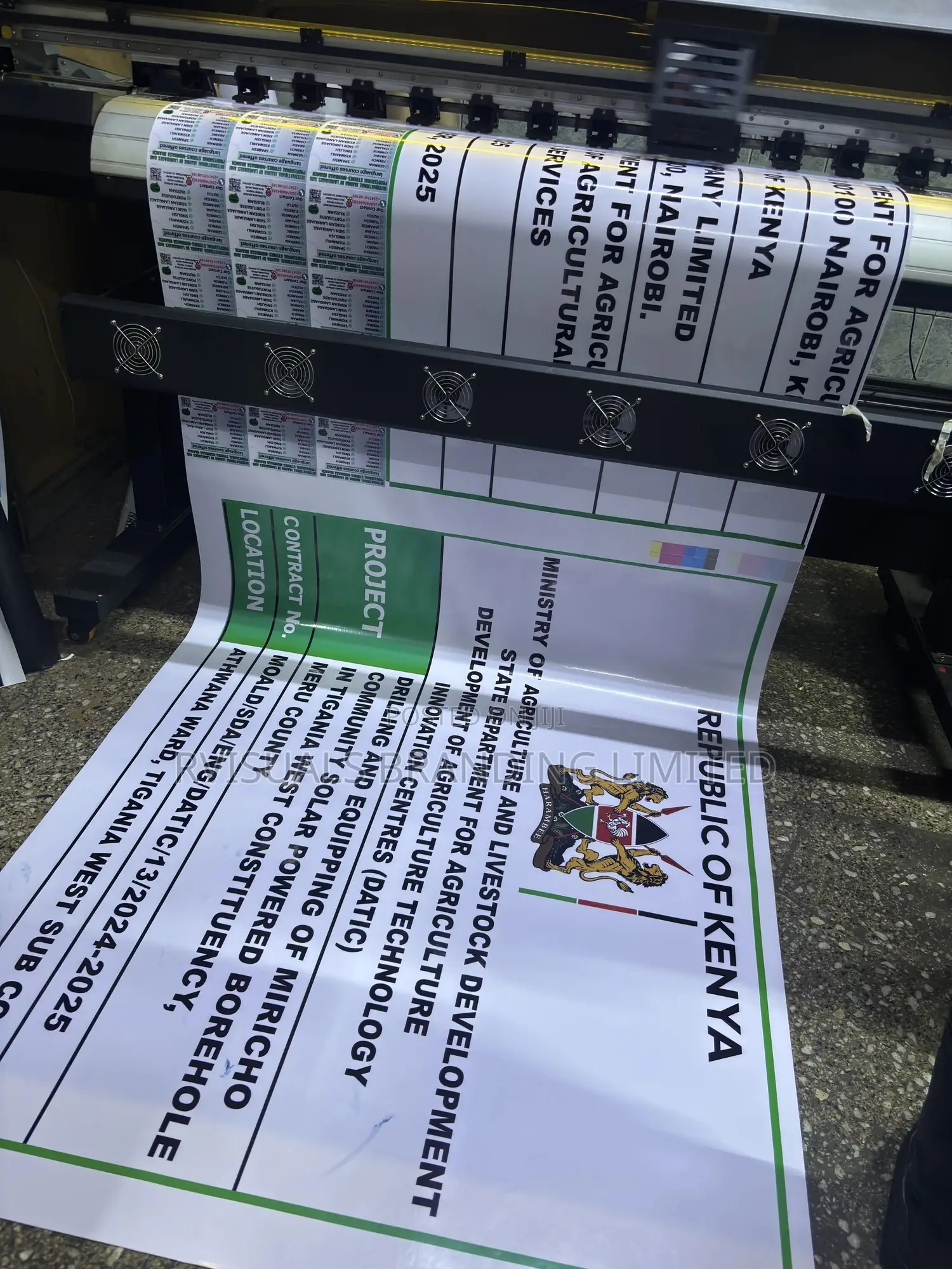 Large Format (Banners Stickers Printing)