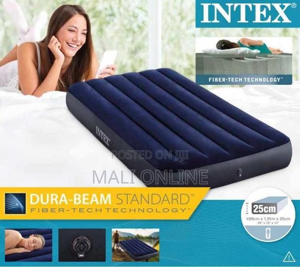 2.5 × 6 Intex Inflatable Air Bed Mattress With Electric Pump