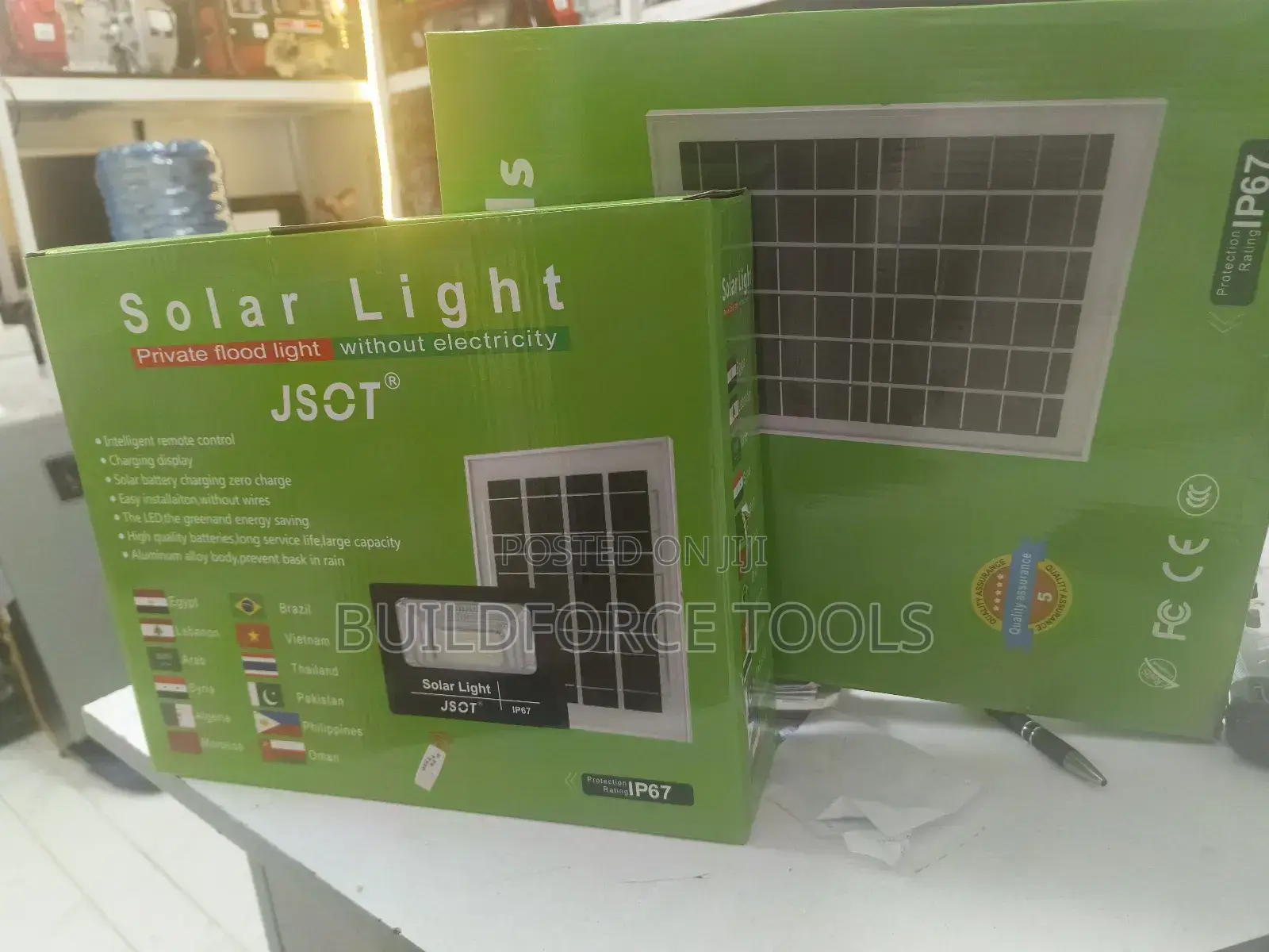 Solar Flood Light JSCT 100 Watts