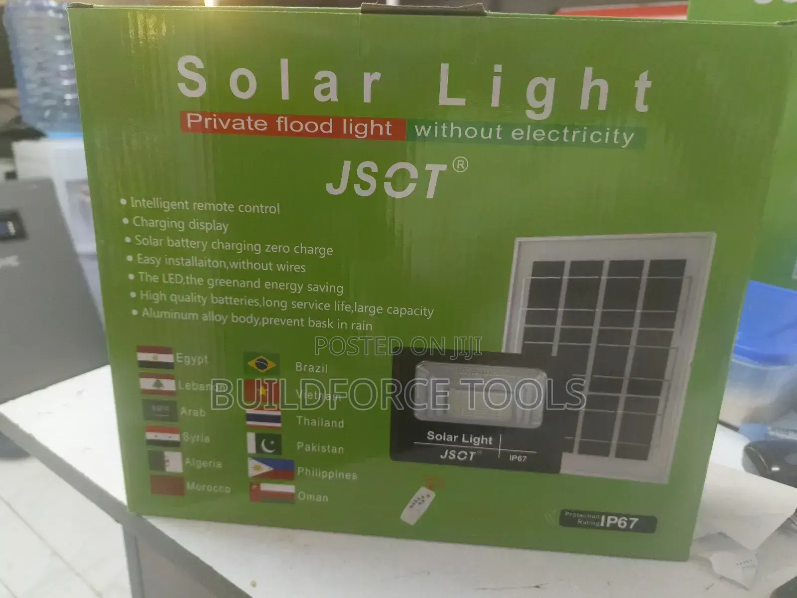 Solar Flood Light JSCT 100 Watts