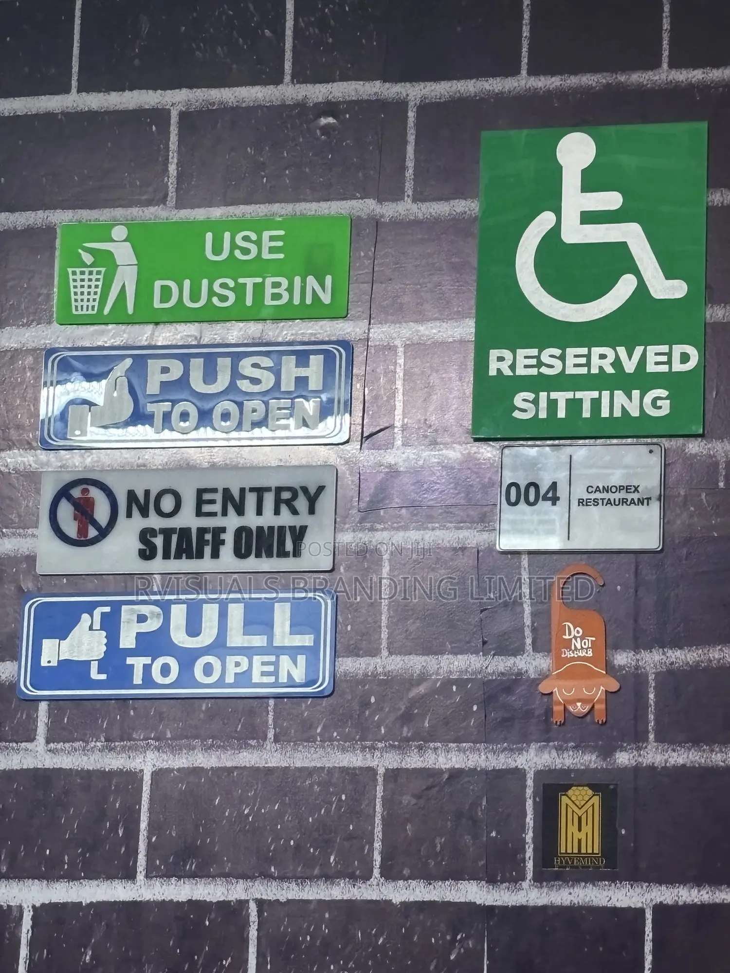 Laser Engraving Services (Signages)