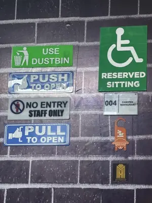 Laser Engraving Services (Signages)