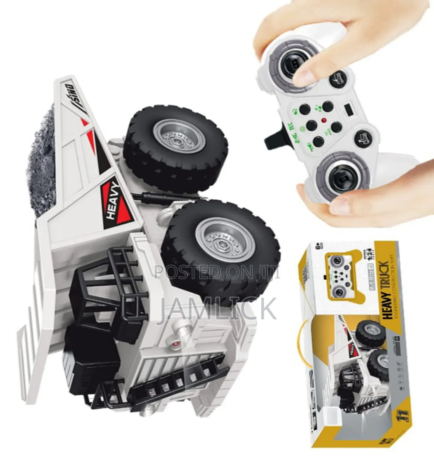 Rechargeable Dumping Truck With Lights Sounds – Gn