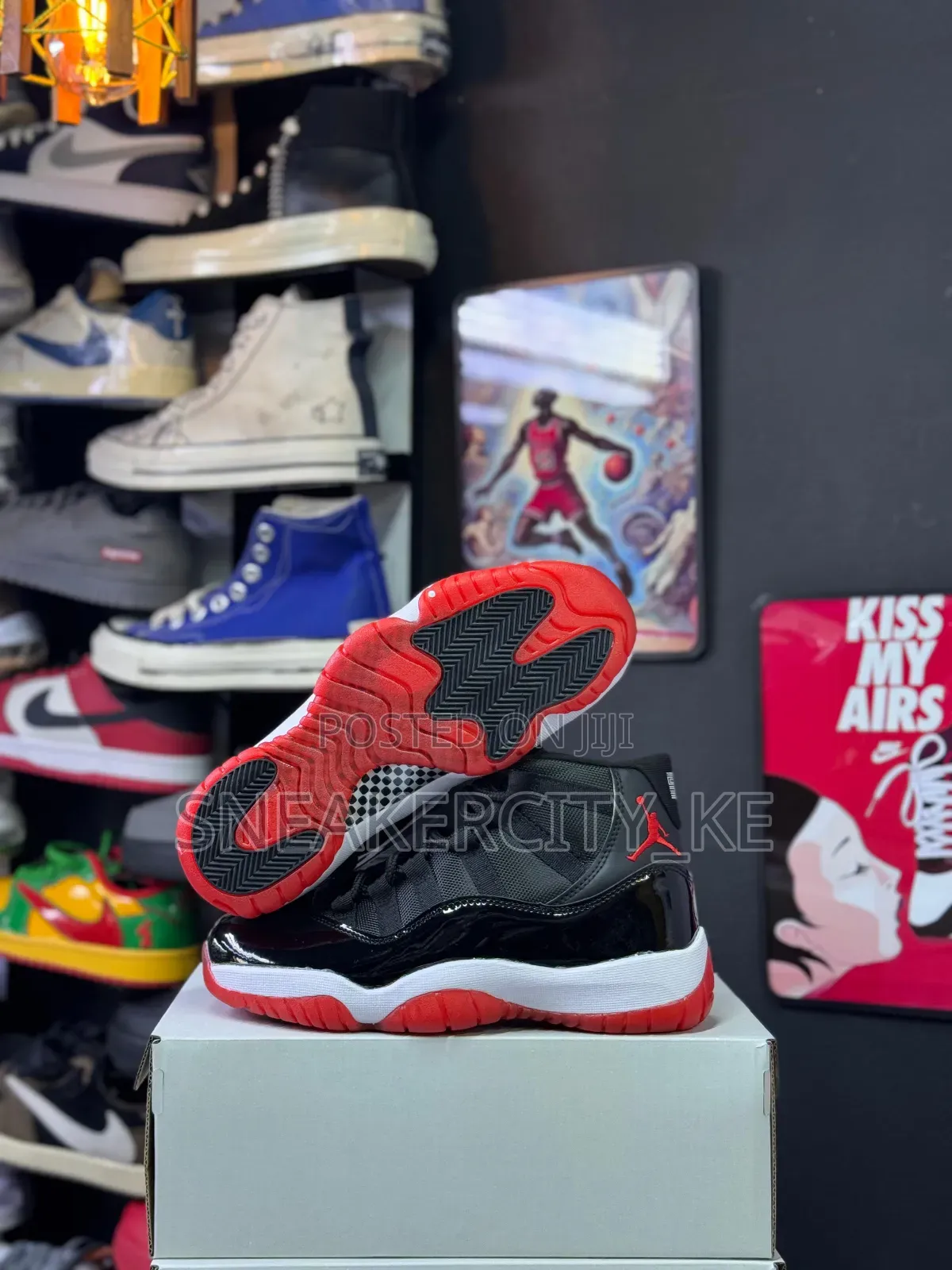 Jordan 11 Thunder Red
