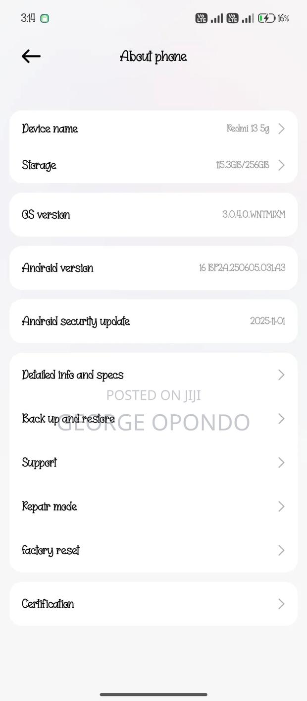 Xiaomi Redmi 13 256 GB Black - thumbnail 4