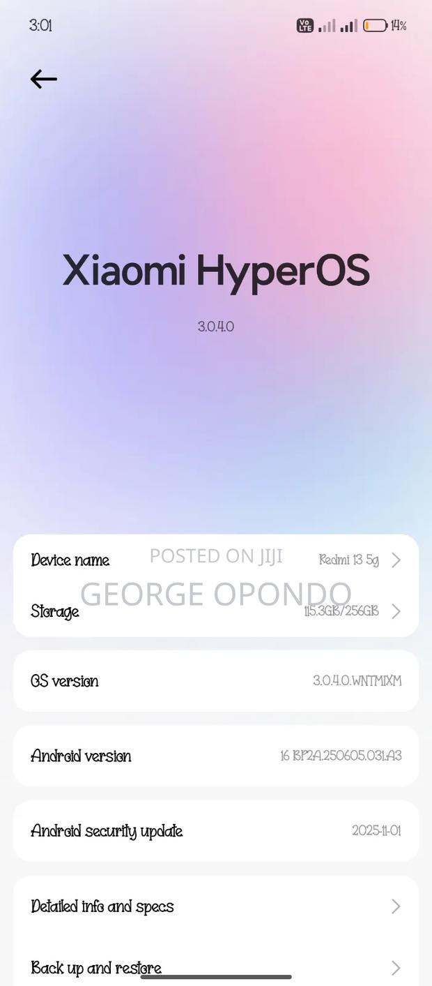 Xiaomi Redmi 13 256 GB Black - thumbnail 7