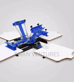 New Arrival 2 Colour 4 Station Screen Printing