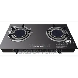 * Best *Ailyons 2burner Glass Top Gas Cooker Infrared Double Burner