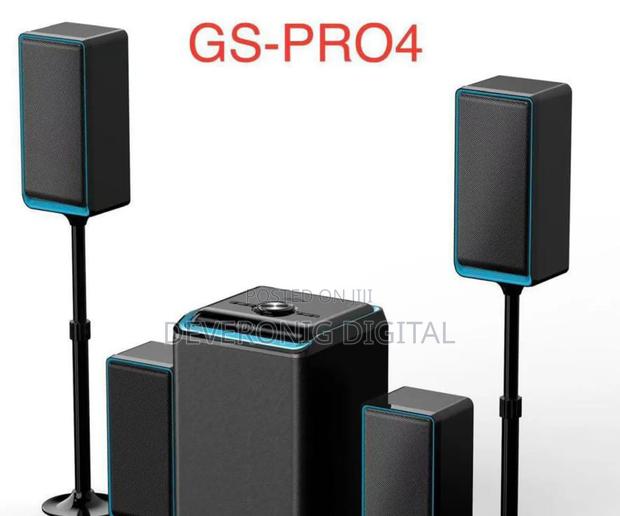 4.1ch Globalstar Pro 4 Multimedia System
Woofer