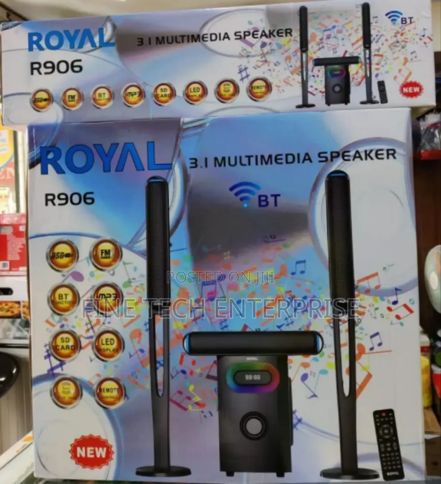 3.1ch Royal 906 Woofer Multimedia