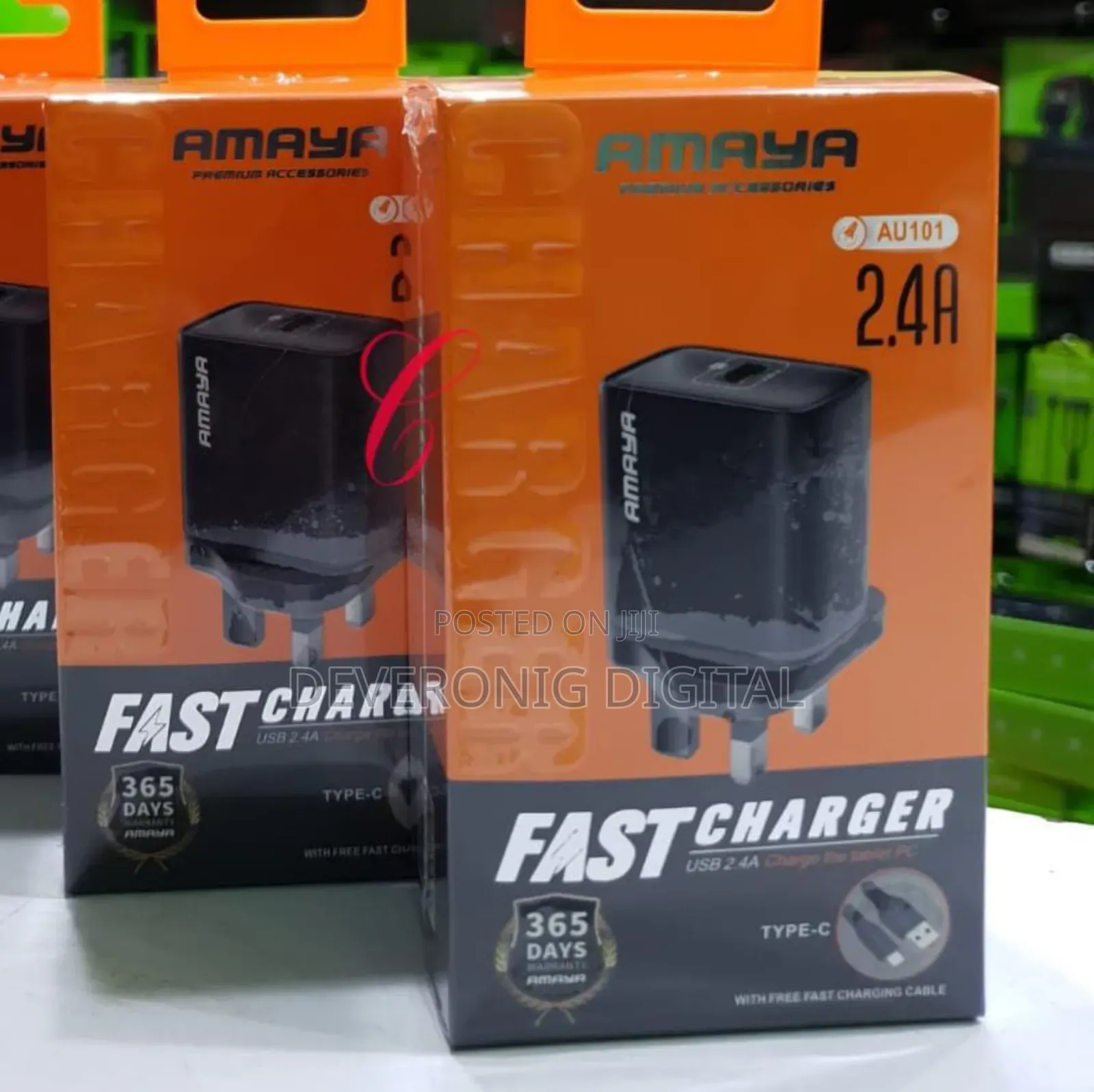 Amaya Acw-Au101-M29 *2.4a Micro* Usb Fast Charger