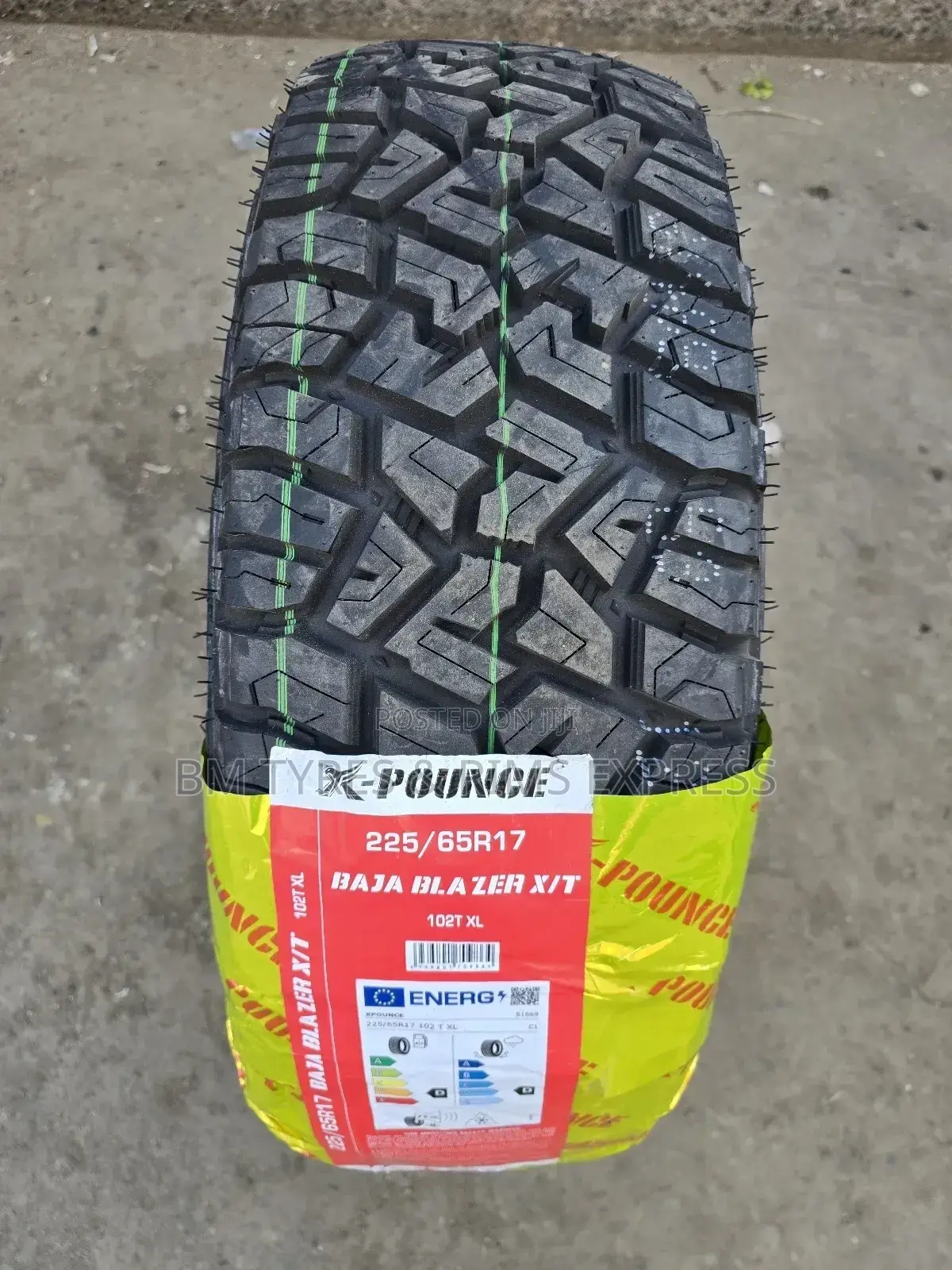 225 /65 R17 X-Pounce Tyres (All Terrein)