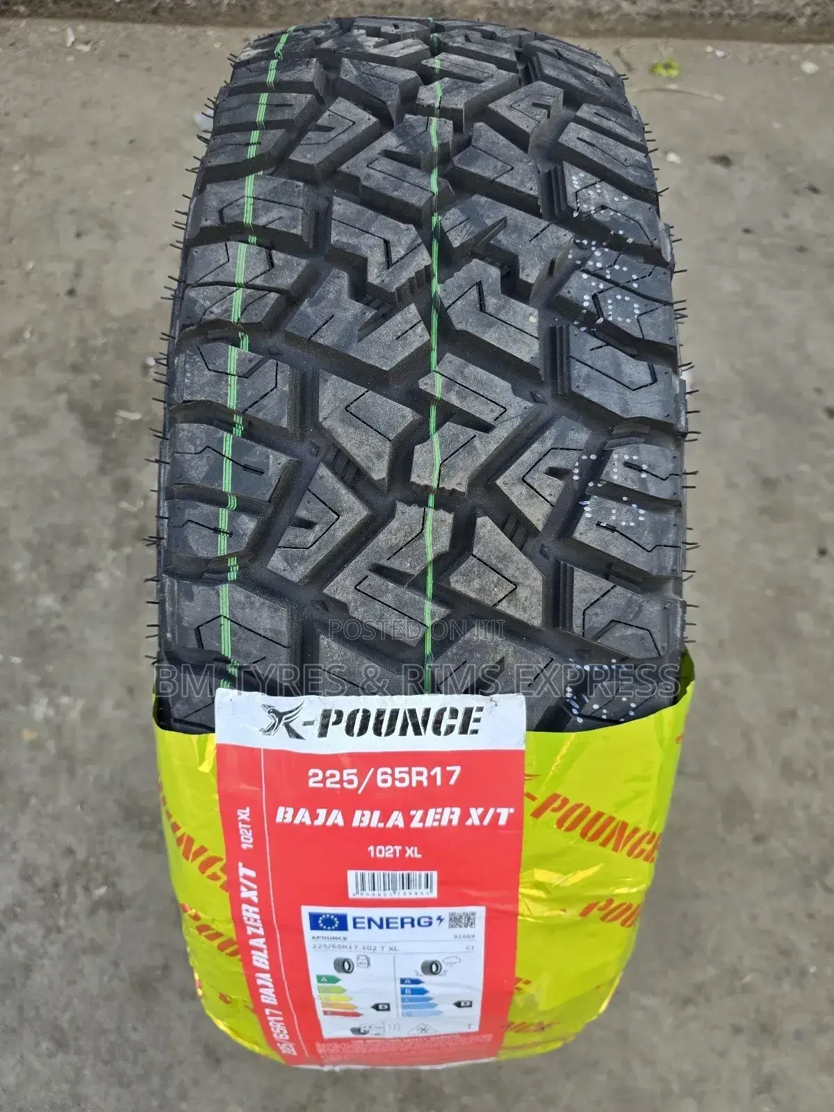 225 /65 R17 X-Pounce Tyres (All Terrein)