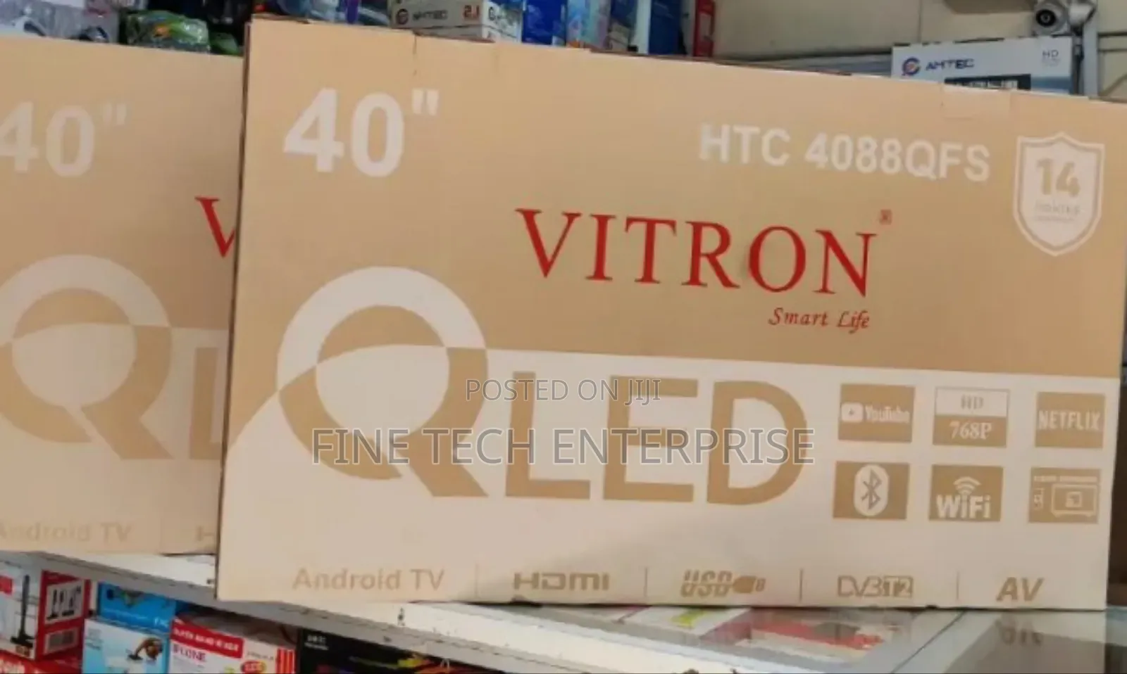 Vitron 40" Smart Android Bt Qled