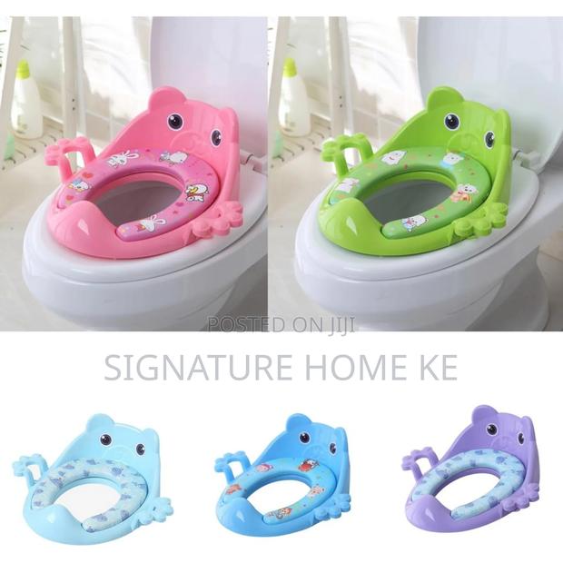 Cartoon Themed Kids Training Toilet Seat - main view