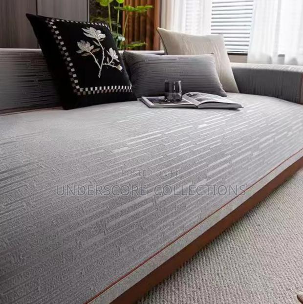 Chenille Material Sofacovers - thumbnail 4