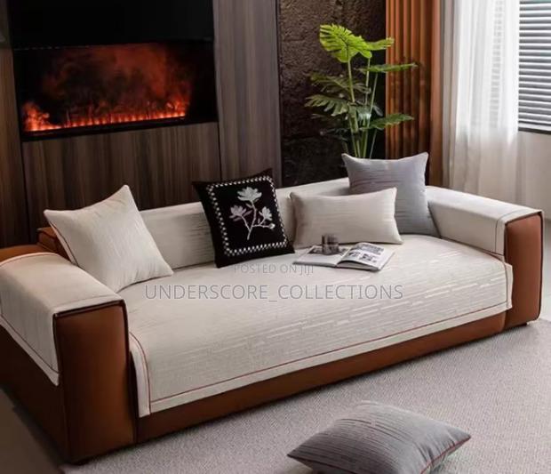 Chenille Material Sofacovers - thumbnail 5