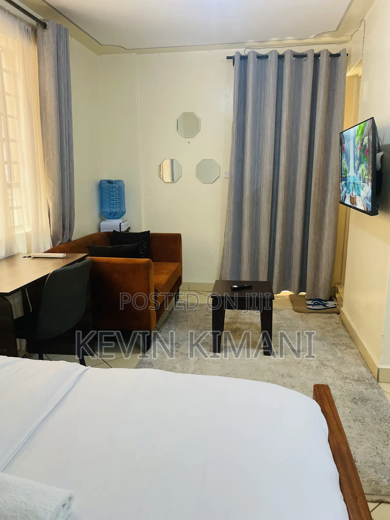 Furnished Airbnb Studio Along Mombasa Road, South B