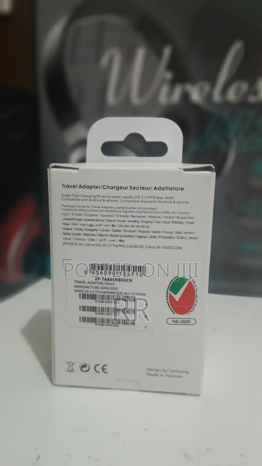 Original 45w Samsung Adapter | Travel Adapter | Samsung Fast Charger