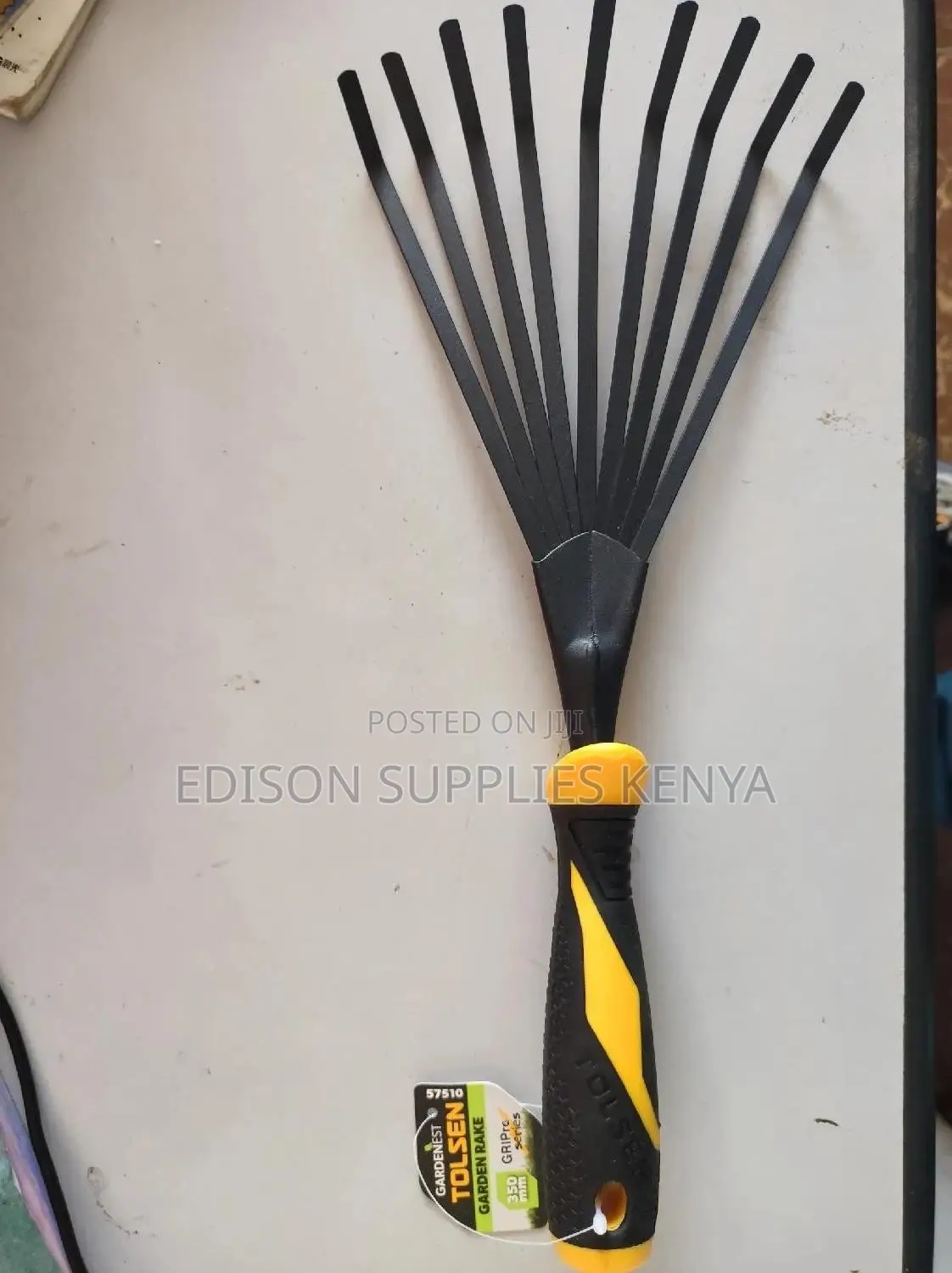 Hand Garden Rake Tolsen 3 Line Fork Hoe 57510