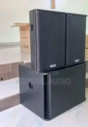 Nexo Speakers 18inch Bass and 2pcs 15inch Midrange