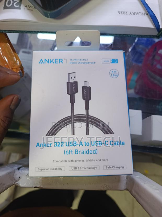 Anker 322 Usb-a to Usb-C Super Fast Cable 1.8m - main view