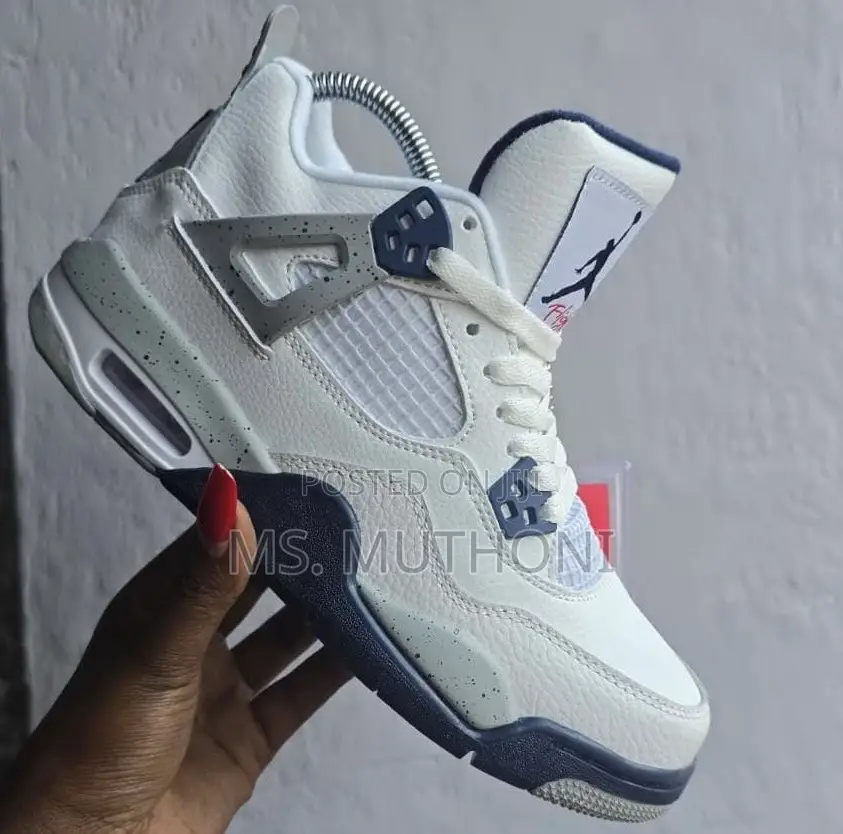 Jordan 4 Midnight Navy Smokey Size 37-45