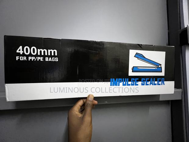 Impulse Sealer 400mm. New With Extra Element. Heavy Duty Sealer - thumbnail 2