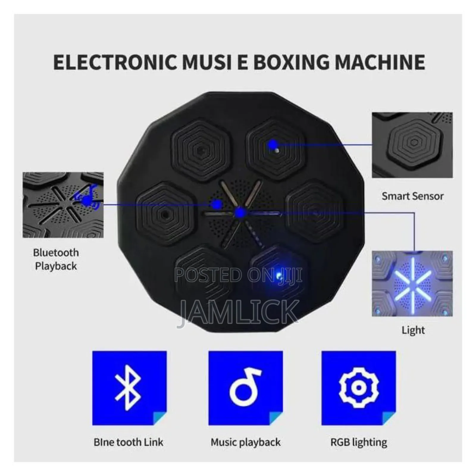 Intelligent Bluetooth Boxing Fitness Trainer With Gloves –Hk