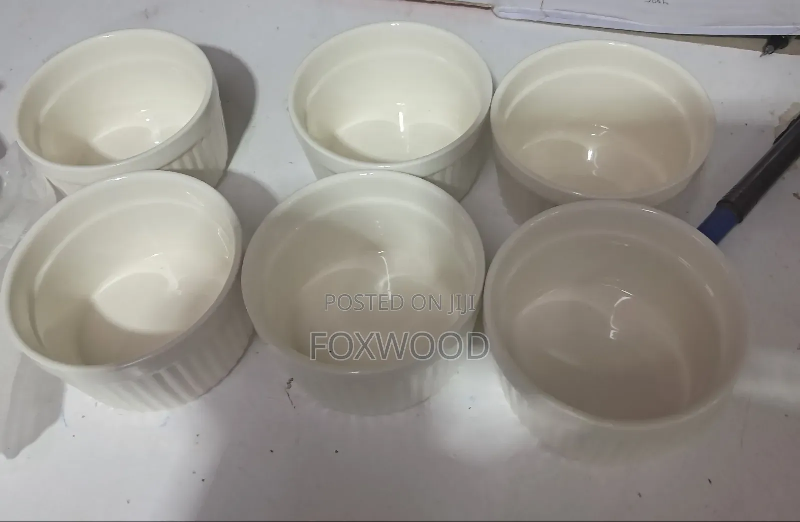 Ramekin Dessert Bowls Set of 6, Size 3"