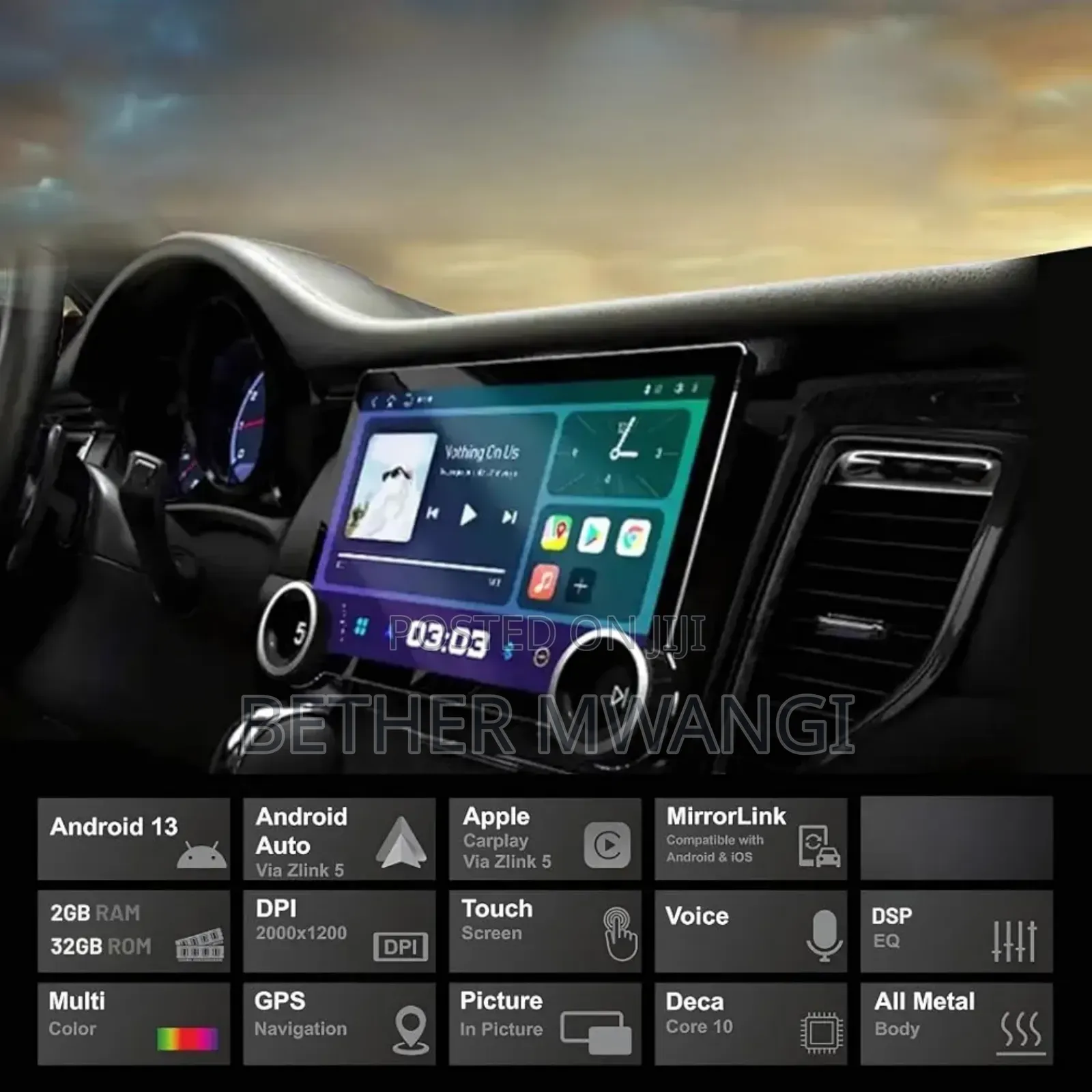 Full Hd Car Android Radio With Airplay In Kenya