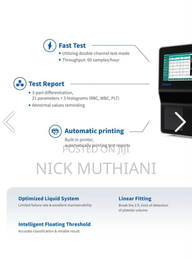 Getein Haematology Analyzer - thumbnail 2