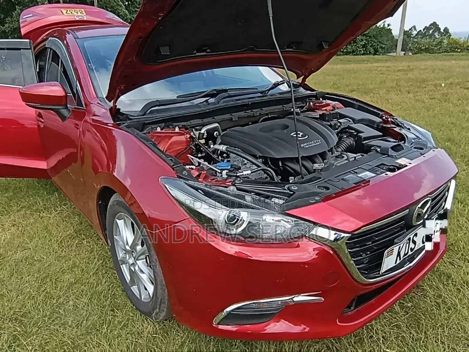 Mazda Axela 2018 Red