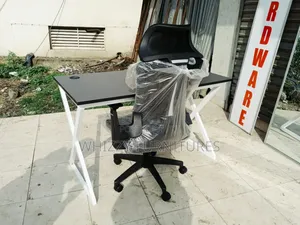 Study Table and Headrest Chair