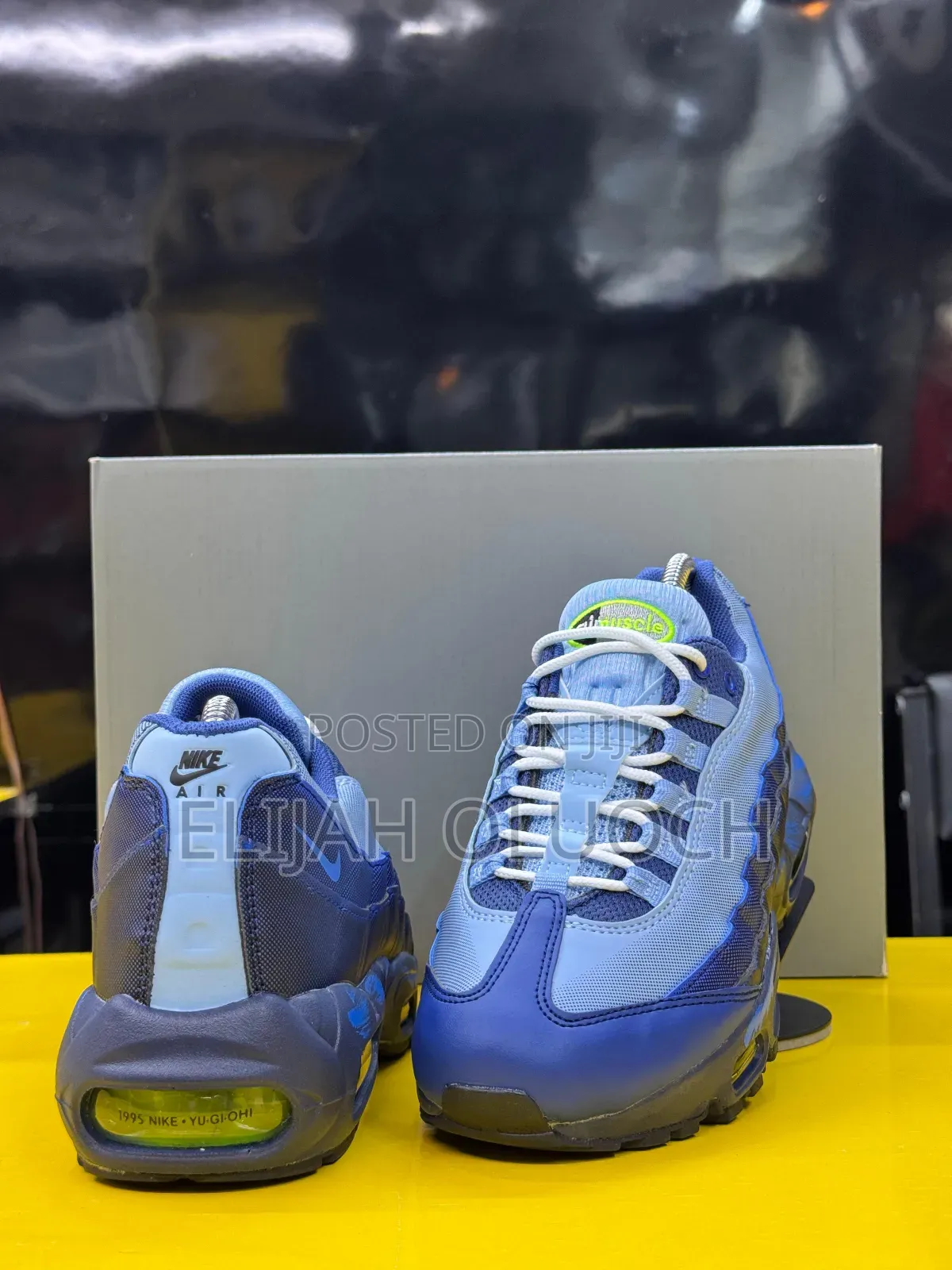 Nike Airmax Muscle 95 “ Yu-Gi-Oh! “Joey”Sizes Available: 40-45
Price: