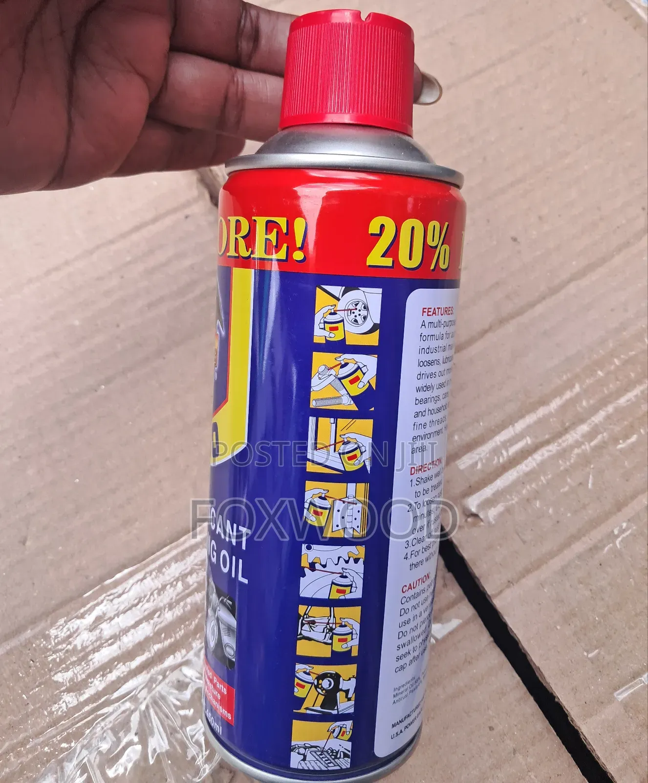 Power Eagle Pe-80 Spray Lubricant Penetrating Oil