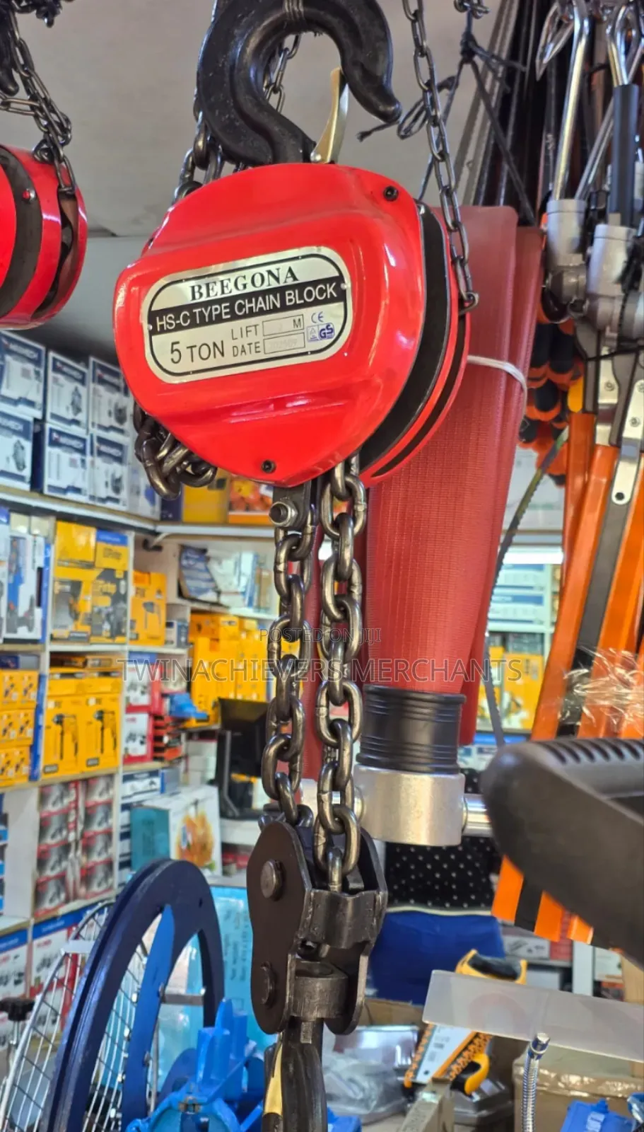 5ton 6mtrs Chain Block