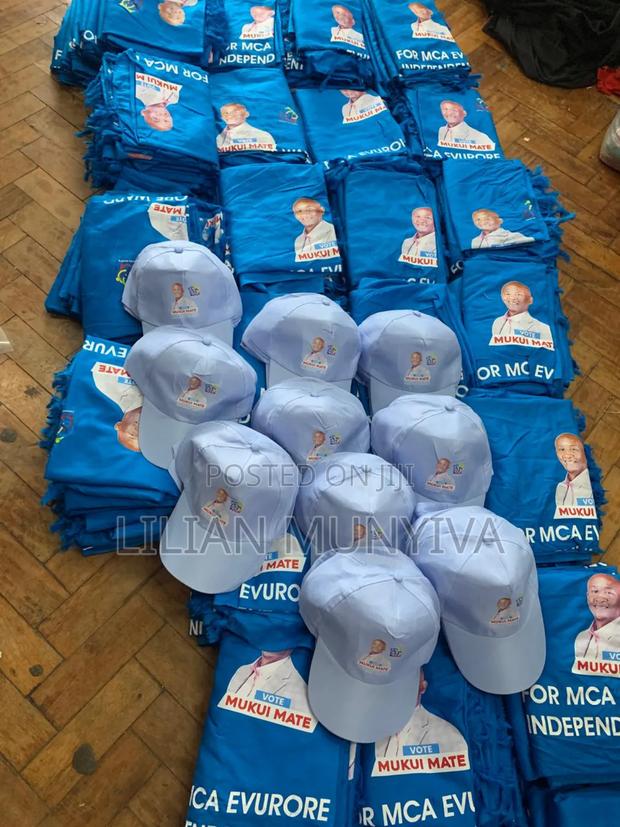 Branded Polyester Caps for Compaign - thumbnail 3