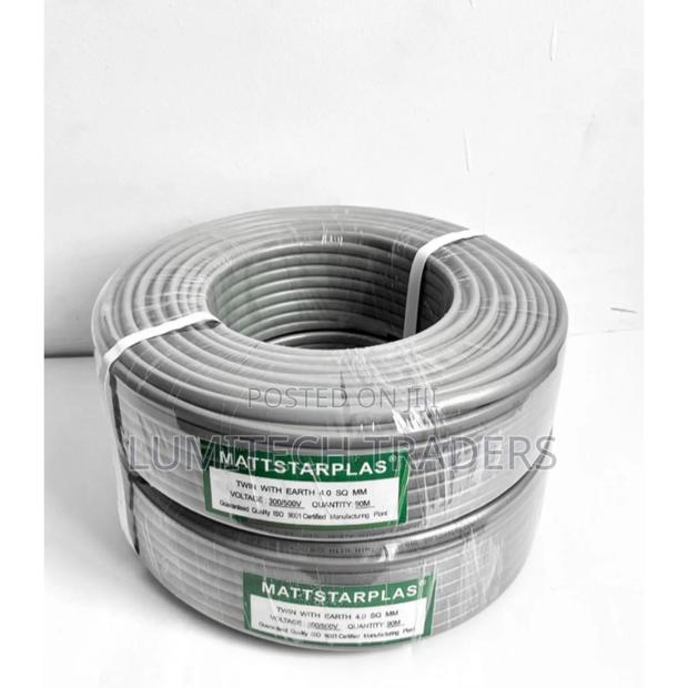 Mattstarplas Twin 4.0 Cable