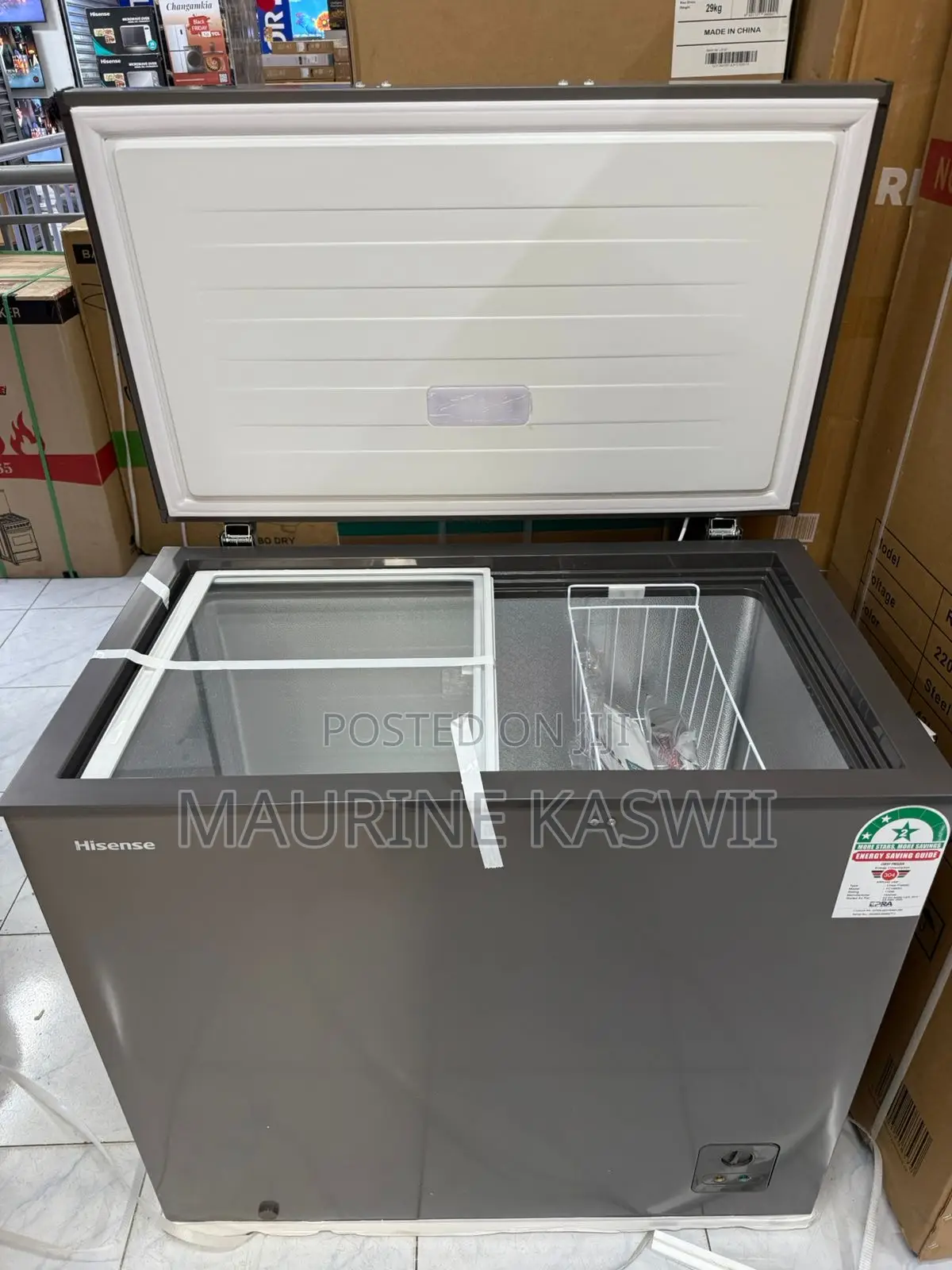 Hisense 200l Freezer-Fc188sh -Chest Freezer
