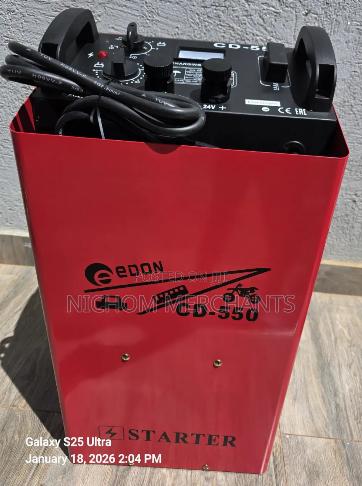 Edon 550amps Battery Charger /Commercial Battery Charger
