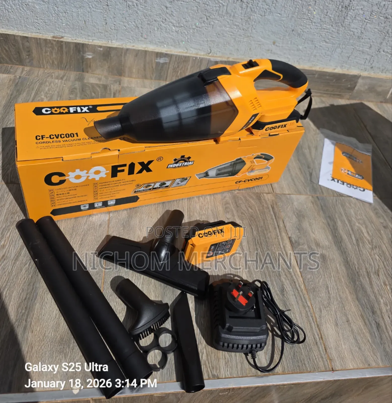 Coofix Cordless Vacuum Cleaner/Portable Vacuum Cleaner