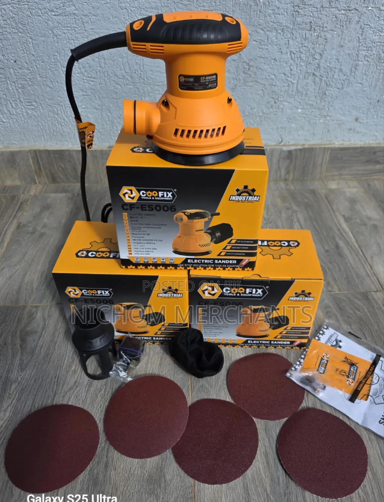 Coofix Electric Random Orbit Sander 350watts