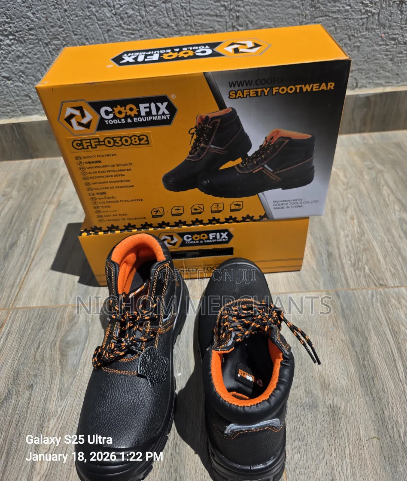 Coofix Safety Boots 41/42/43