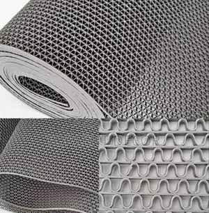 Grey Perforated Pvc Bathroom, Slippery Areas Mats