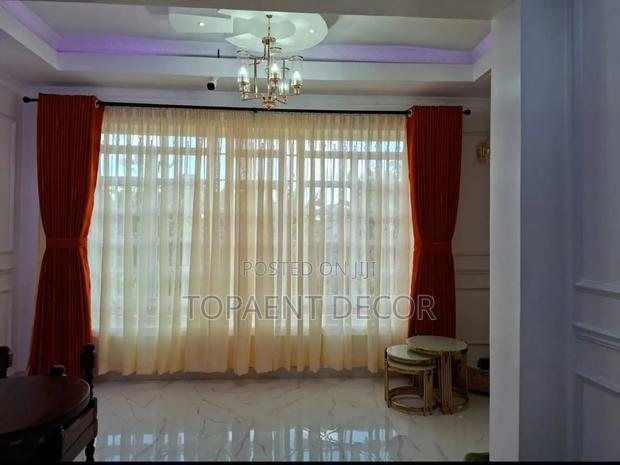 Orange Professional Upgrade Windows Curtains And Sheers - main view